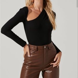 Astr the label black bodysuit. Size xs